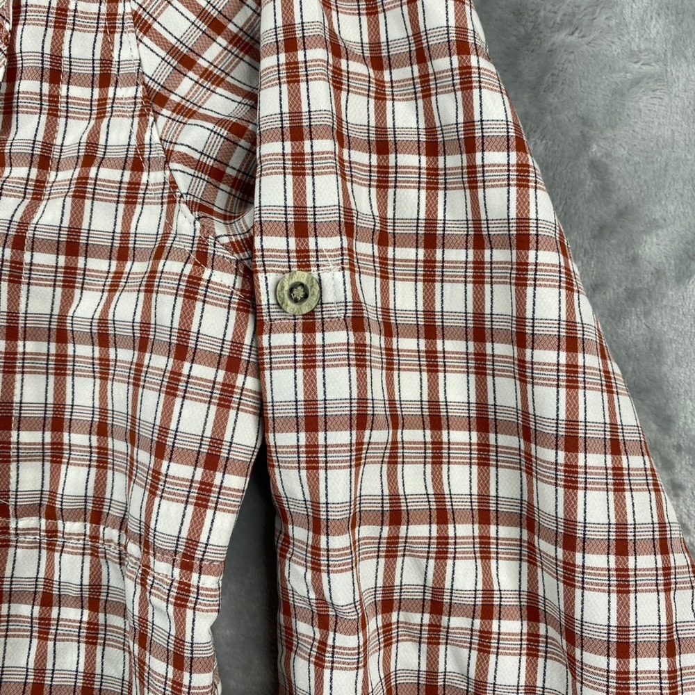 Wrangler Outdoor Mens Tall XLT Plaid Lightweight Breathable Button Down Shirt - Picture 11 of 16